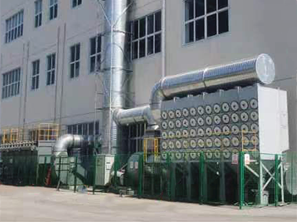 陽(yáng)光電源股份有限公司焊接煙塵處理工程案例1